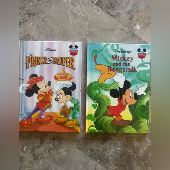 Disney set of 2 Mickey titles, 1993 & 1999 Copyright dates - Picture 1 of 7